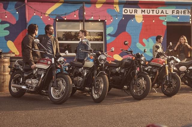 Triumph reveals updates for 2026 Bonneville range